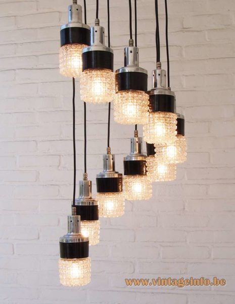 10 Lights Cascade Pendant Chandelier 3