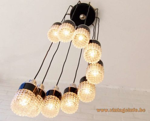 10 Lights Cascade Pendant Chandelier 5