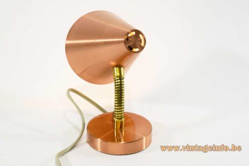 Copper Conical Wall Lamp 6