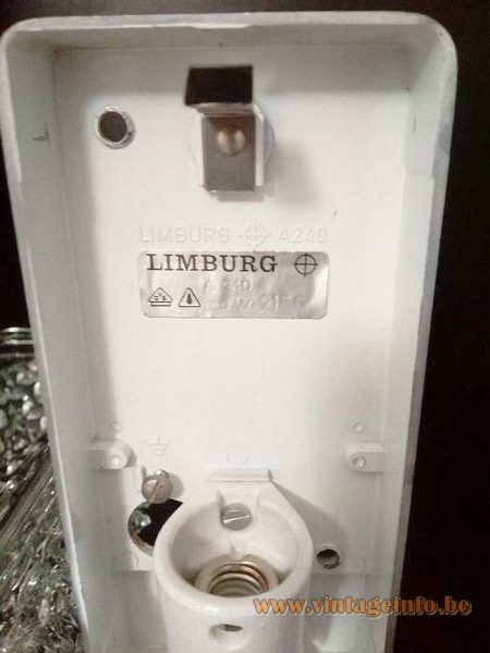 Glashütte Limburg Rectangular Wall Lamp 1