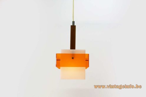 Harvey Guzzini Acrylic Pendant Lamp 6