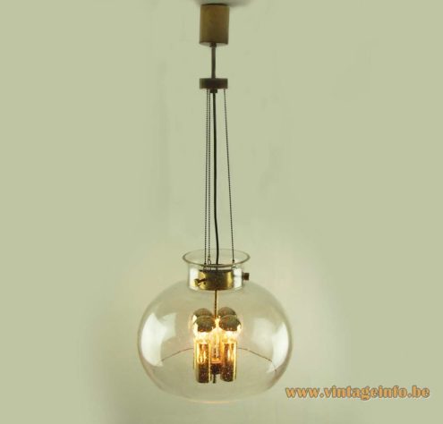 Herbert Proft Glashütte Limburg Chandelier 3