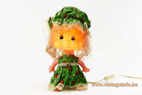 Linea Zero Bobblehead Rag Doll Table Lamp 1