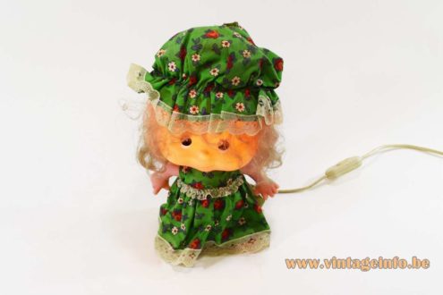 Linea Zero Bobblehead Rag Doll Table Lamp 2