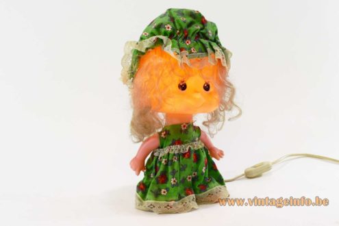 Linea Zero Bobblehead Rag Doll Table Lamp 8