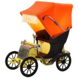 OTF oldtimer table lamp 1900s orange black plastic car auto Old Timer Ferrari Italy 1960s 1970s