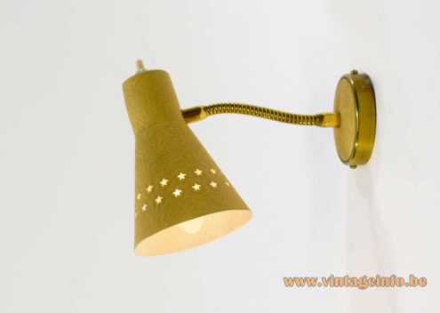 Perforated Stars Wall Lamp 7