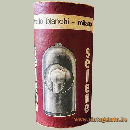 ABM Alfredo Bianchi Milano Selene Eclipse Table Lamp BOX