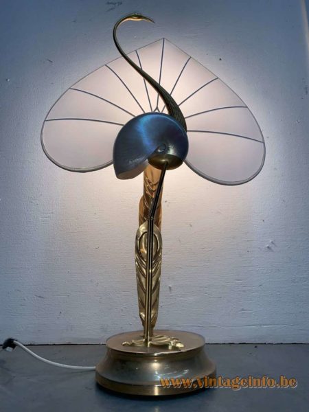 Antonio Pavia Crane Table Lamp 1