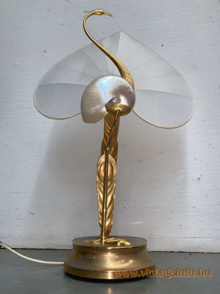 Antonio Pavia Crane Table Lamp 6