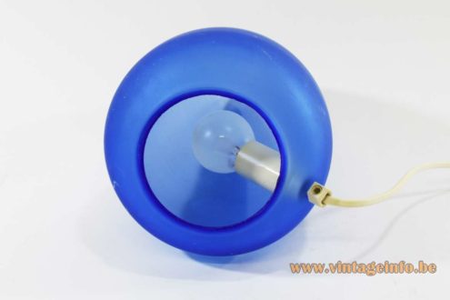 Blue Egg Bedside Table Lamp 1