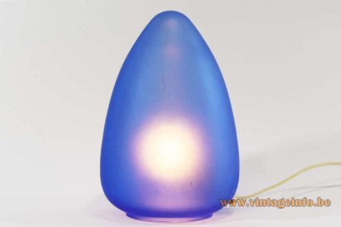Blue Egg Bedside Table Lamp 4