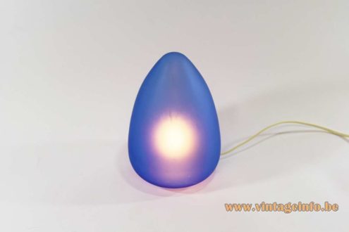 Blue Egg Bedside Table Lamp 5