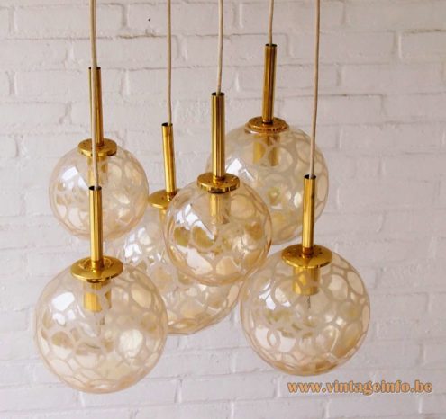 Doria Croco Ice Cascade Chandelier 5