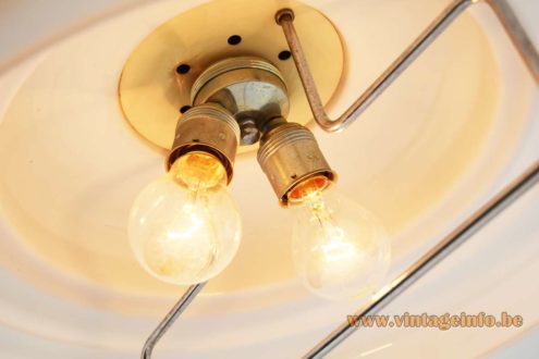 White Smoked Acrylic Rise Fall Pendant Lamp 5