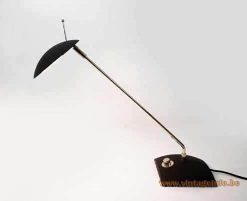 Chrome Hillebrand 7702 Desk Lamp 3