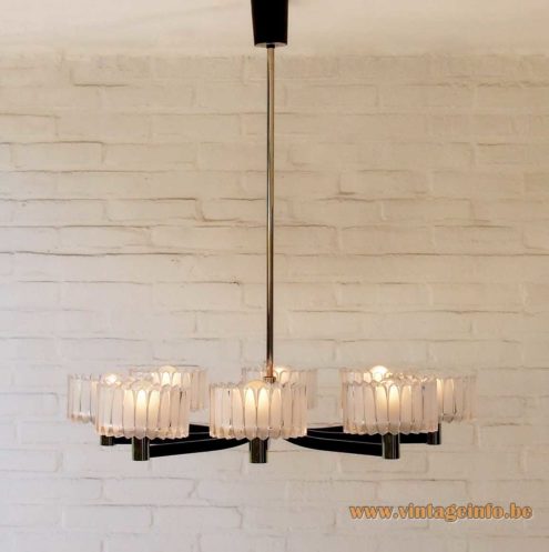 DORIA Glass Bowls Chandelier 2