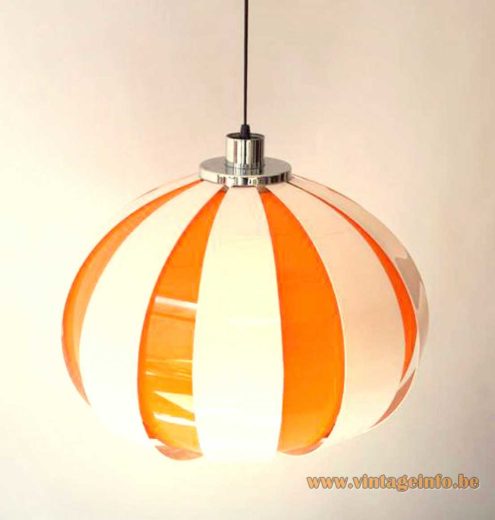 Plastic Slats Pendant Lamp 3