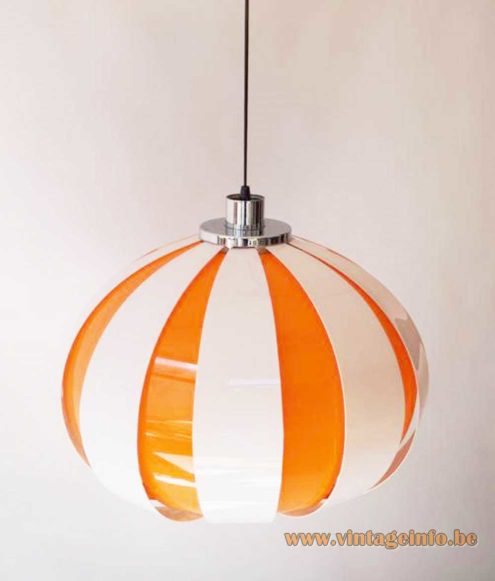 Plastic Slats Pendant Lamp 4