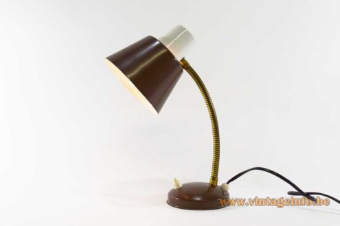 1960s Hala Gooseneck Desk Lamp 4