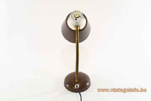 1960s Hala Gooseneck Desk Lamp 6