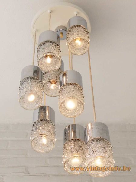 AKA Electric Cascade Pendant Chandelier 1