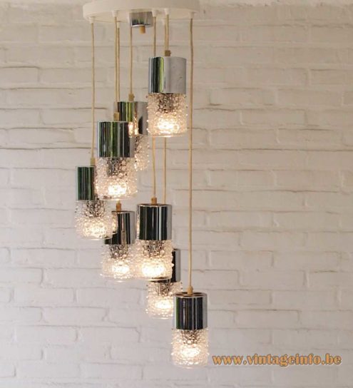 AKA Electric Cascade Pendant Chandelier 2