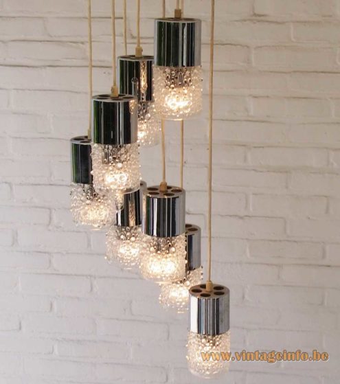 AKA Electric Cascade Pendant Chandelier 3