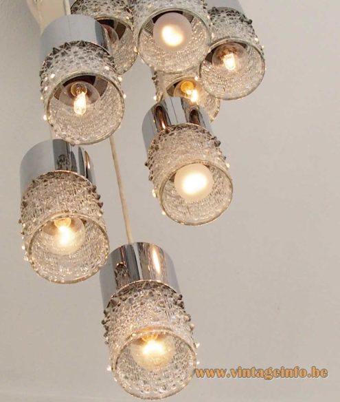 AKA Electric Cascade Pendant Chandelier 5
