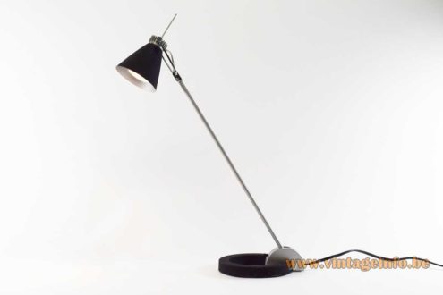 Cast Iron Circle Desk Lamp 1