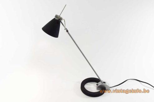 Cast Iron Circle Desk Lamp 2