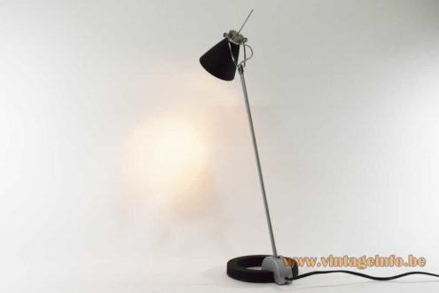 Cast Iron Circle Desk Lamp 5