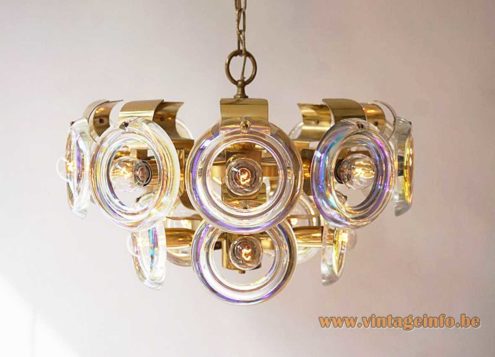 Oscar Torlasco Lens Chandelier 2