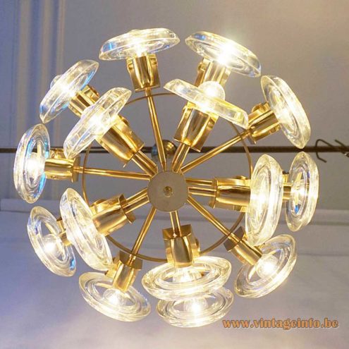 Oscar Torlasco Lens Chandelier 5