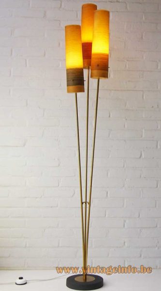 Fibreglass Triple Rocket Floor Lamp 1