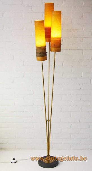 Fibreglass Triple Rocket Floor Lamp 6