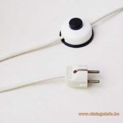 Fibreglass Triple Rocket Floor Lamp – Dame & Co, Neheim, Germany – Switch & Plug Fibreglass triple rocket floor lamp plug & switch 1950s 1960s Dame & Co Neheim Germany