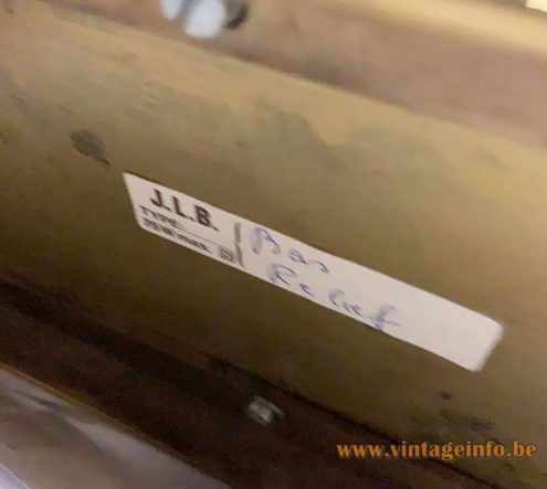 Bas Relief Brass Table Lamp 4