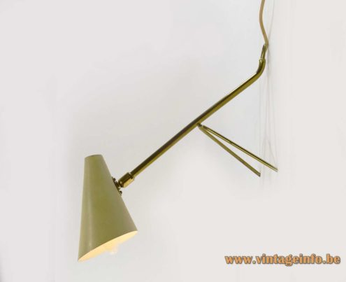 Brass Conical Table Lamp 2