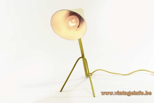 Brass Conical Table Lamp 4