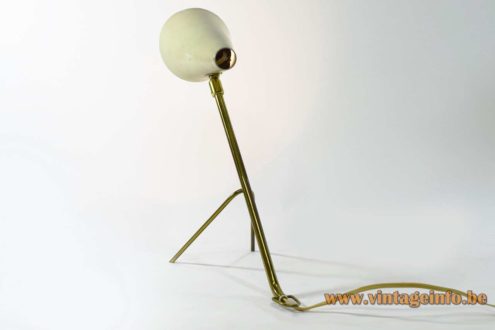 Brass Conical Table Lamp 6