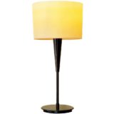 Lumina Duo table lamp design: Luciano Balestrini Paola Longhi metal base opal glass lampshade 1990s 2000s
