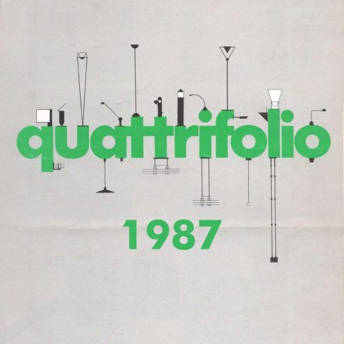 Quattrifolio Design Catalogue 1987 - Cover