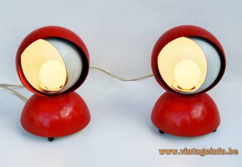 1960s Eclipse Table Lamp 3