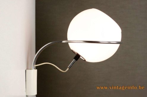 1960s Tramo Globe Wall Lamp 1