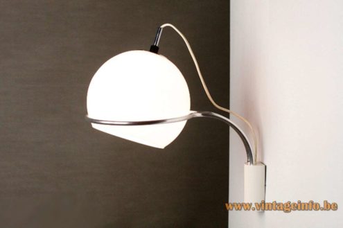 1960s Tramo Globe Wall Lamp 2
