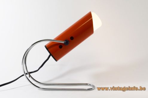 1960s Tube Table Lamp 3