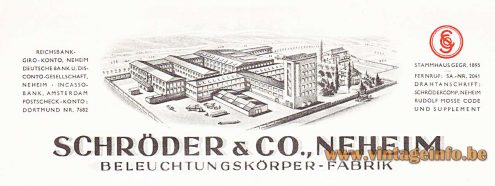 Beleuchtungskörperfabrik Schröder & Co.