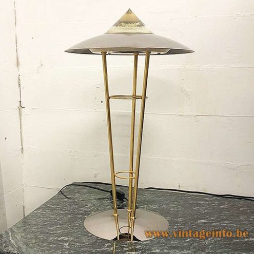Conical 1980s Herda Table Lamp 5