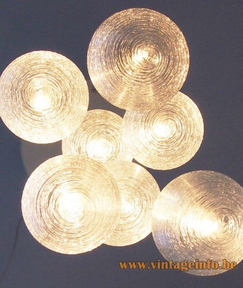 Doria 7 Glass Globes Cascading Chandelier 5